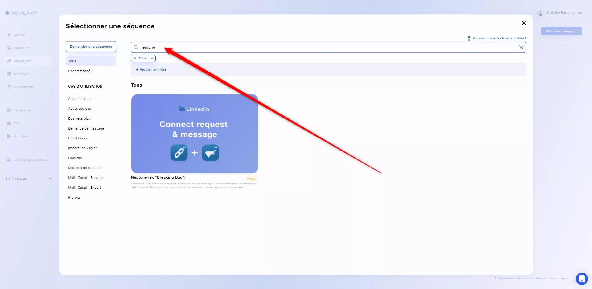 select sequence