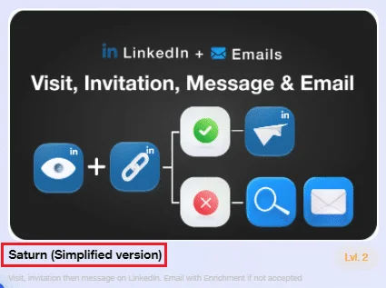 Message invitation email LinkedIn Waalaxy