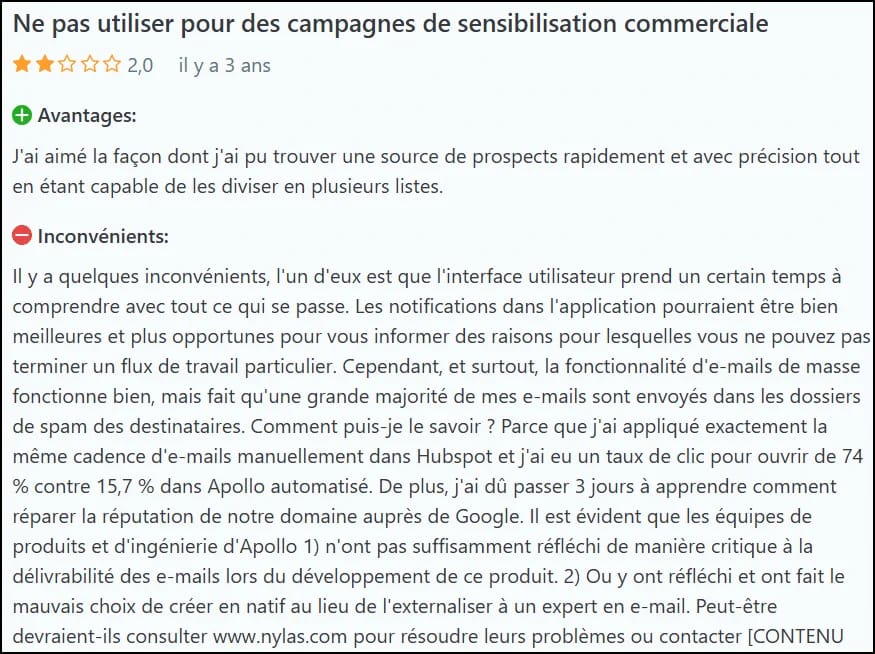 avis clients apollo.io