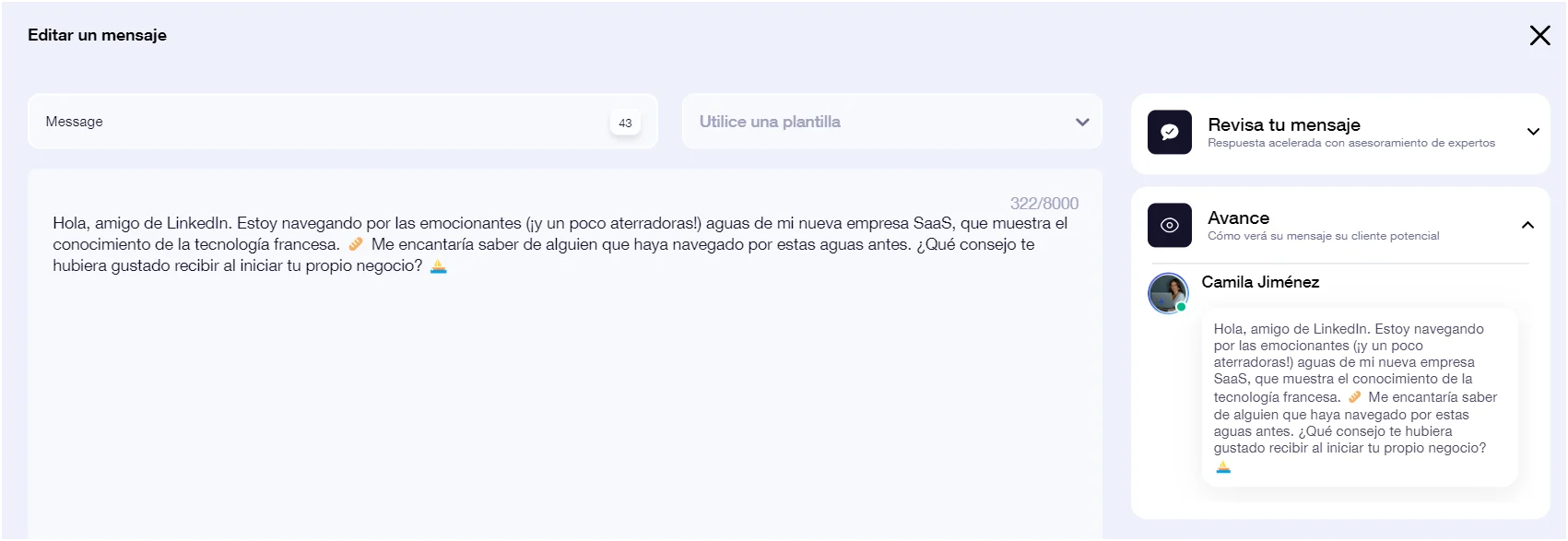 Mejor mensaje de LinkedIn para pedir consejo