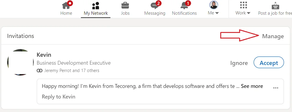 Invitations LinkedIn gestion réseau Waalaxy