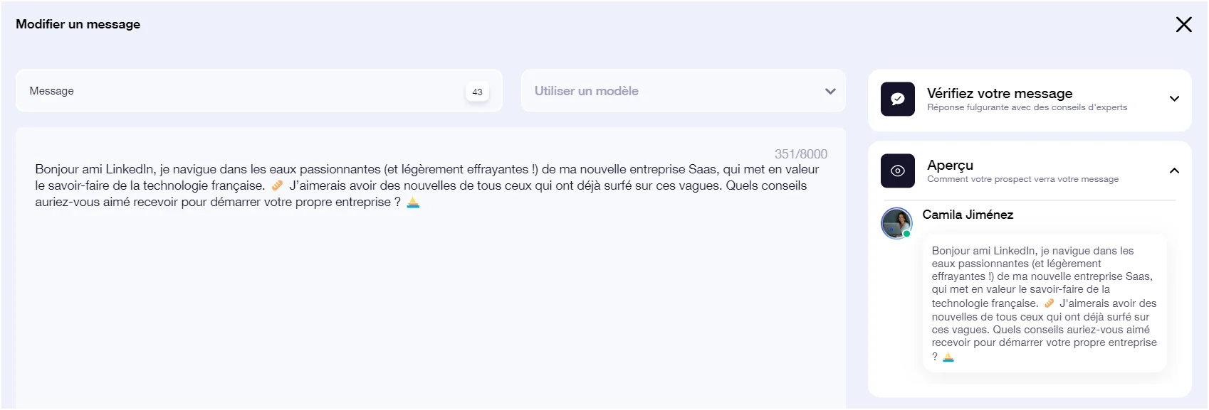 Meilleur message LinkedIn pour demander des conseils
