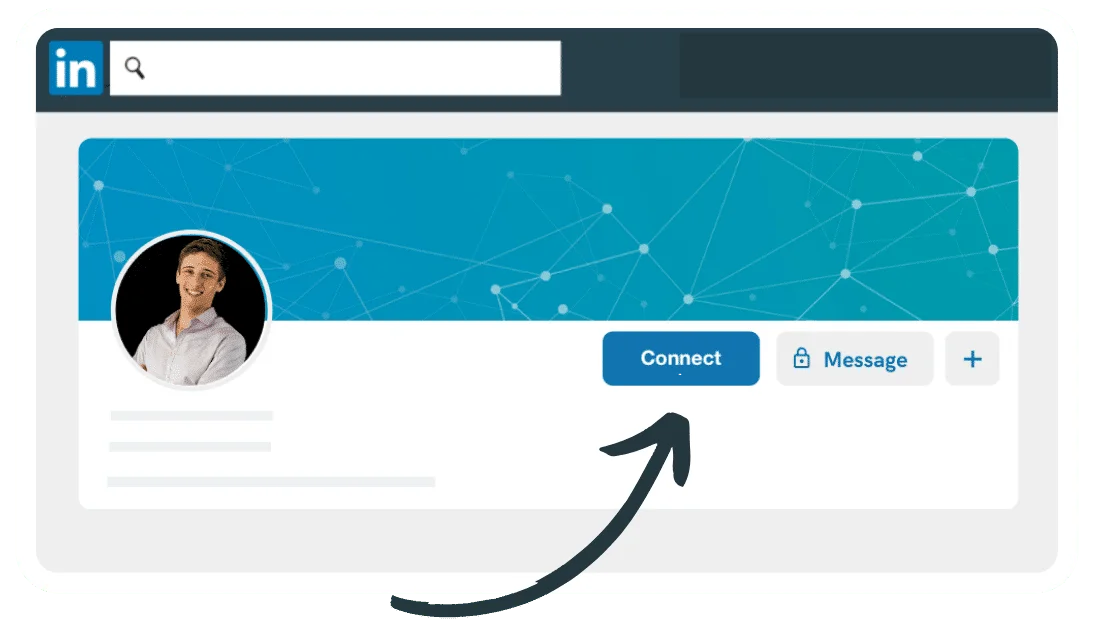 LinkedIn connect feature