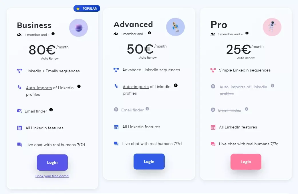 pricing waalaxy