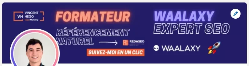 Vincent Hallez expert SEO Waalaxy