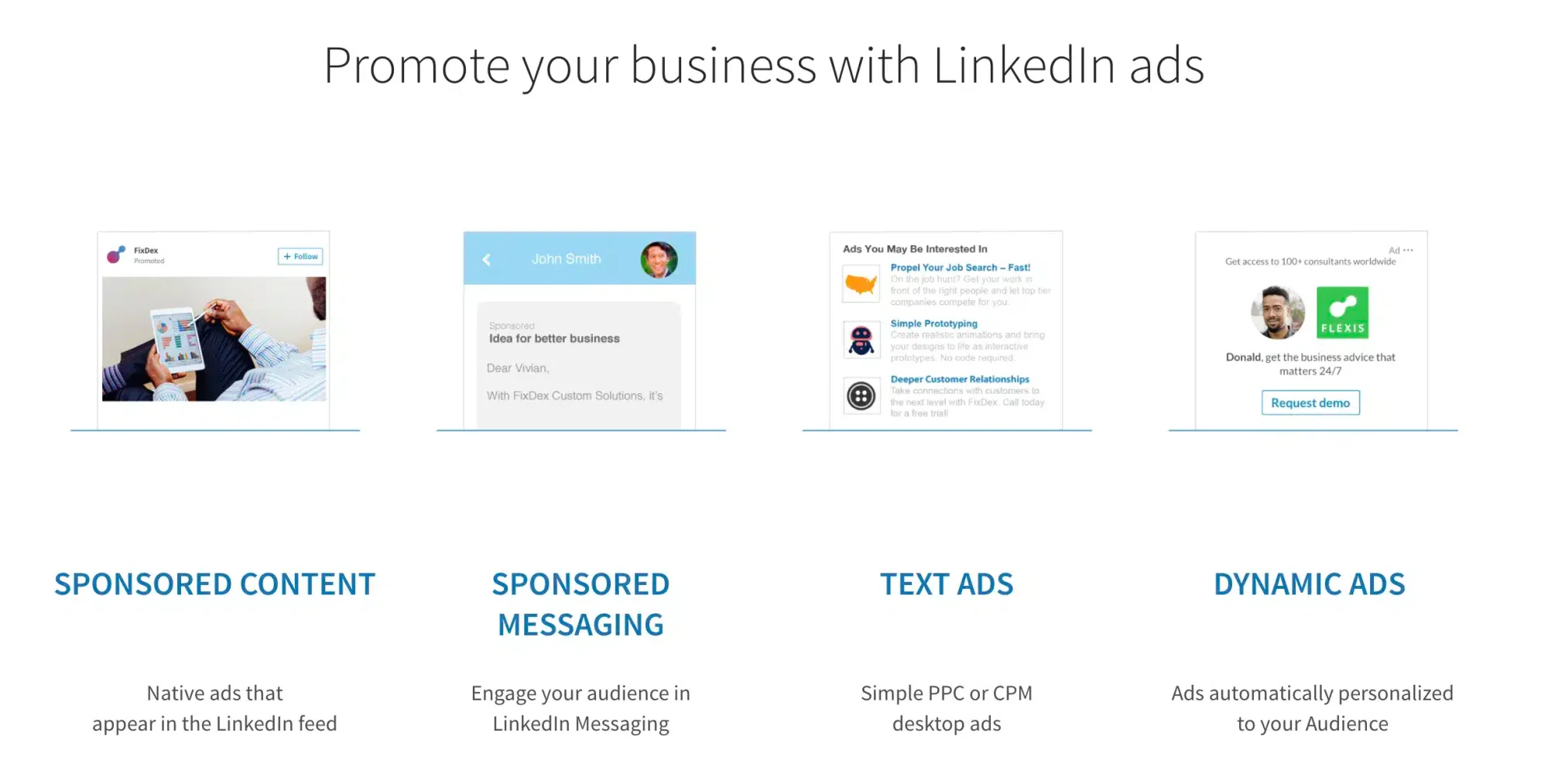 Targeting su LinkedIn