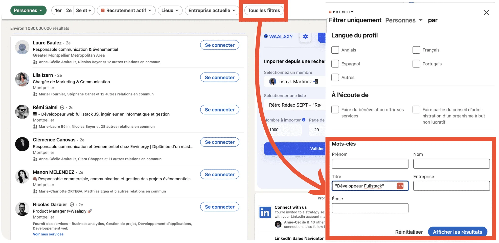 Segmentación en LinkedIn
