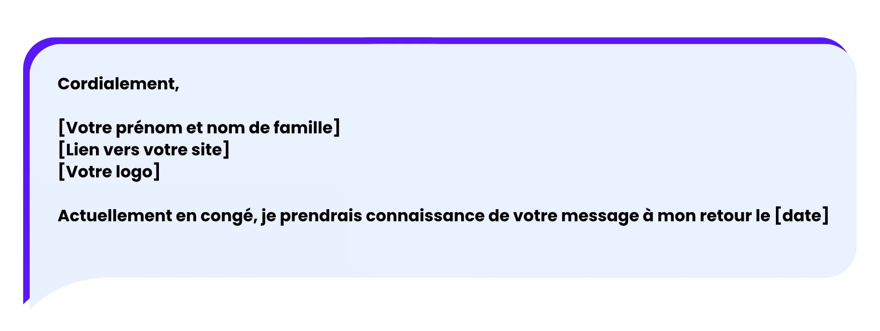 Signature email