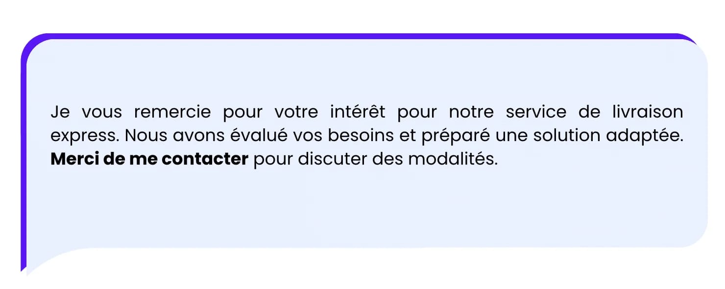 Merci de me contacter