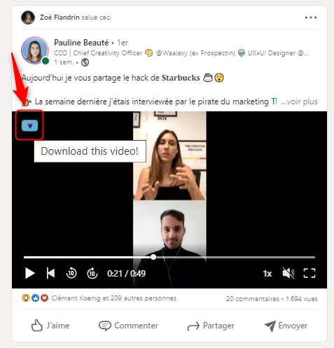 Interview Starbucks pirate marketing Waalaxy