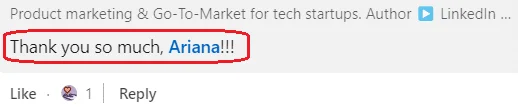 hoe iemand taggen op linkedin commentaar