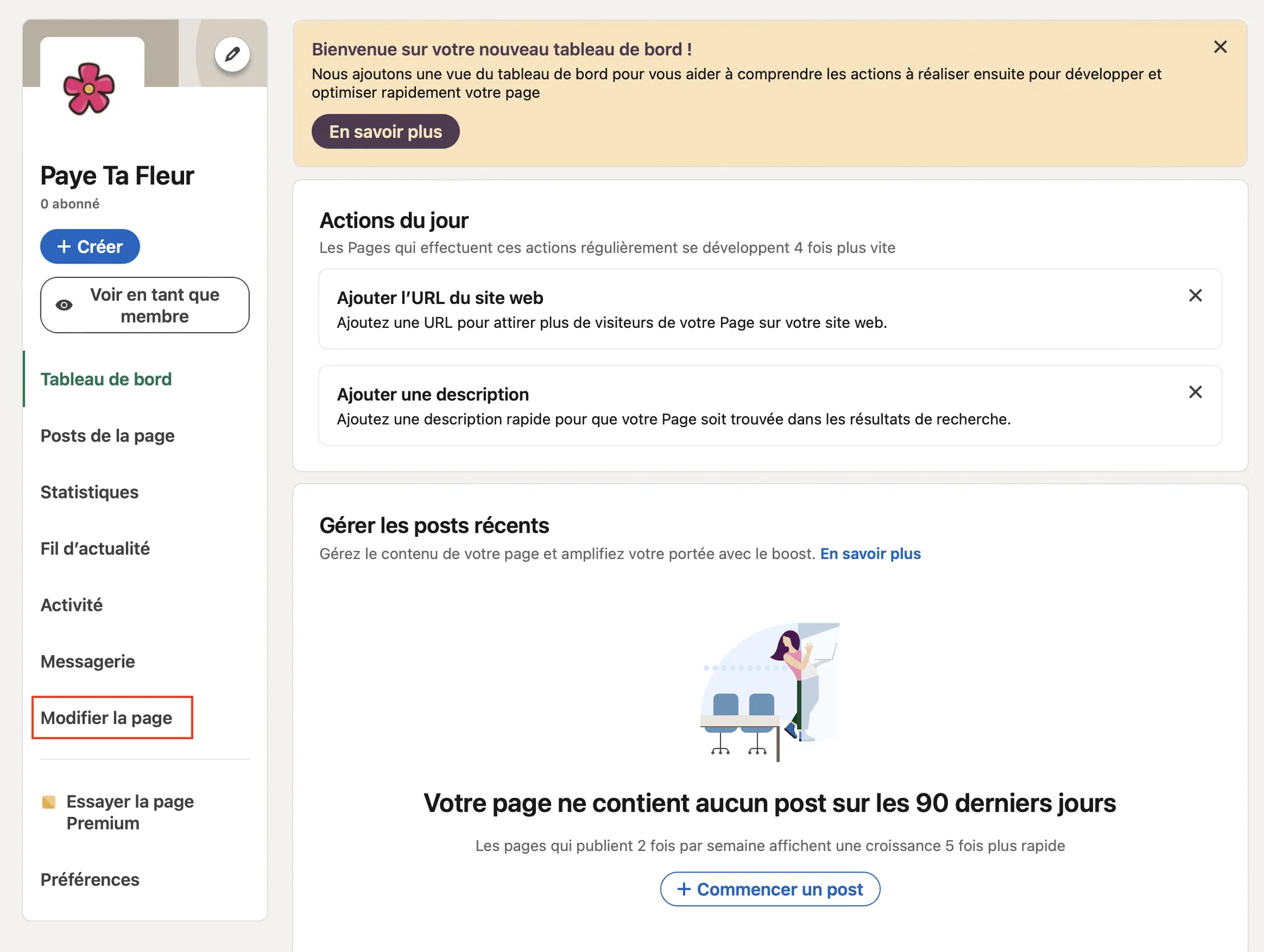 URL LinkedIn