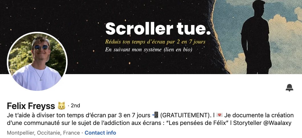 Titre LinkedIn optimisé