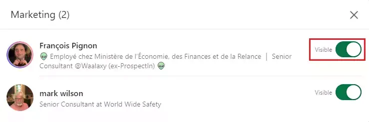 supprimer recommandation LinkedIn