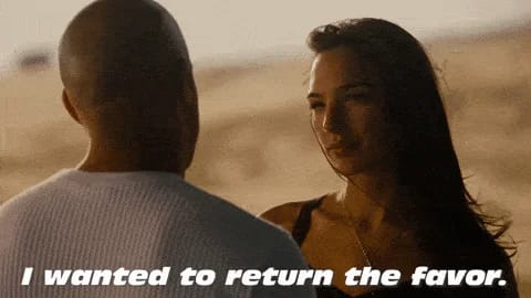 return the favor