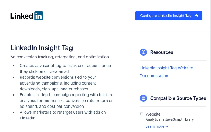 Qu'est-ce que la balise LinkedIn Insight Tag?
