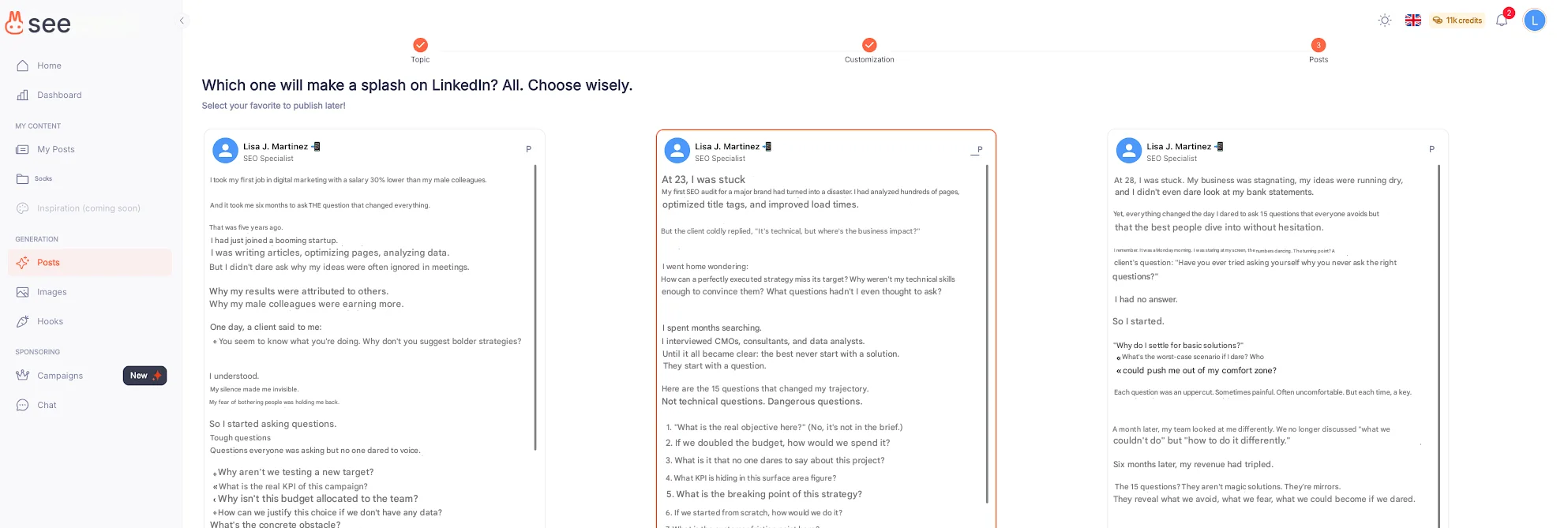 Automate content creation with Kawaak
