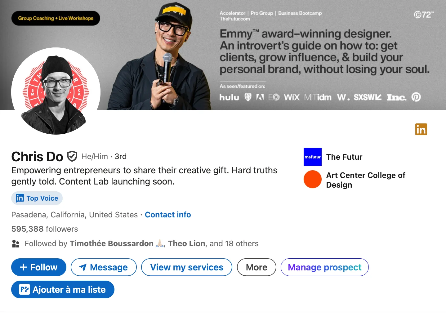 LinkedIn SSI Score Criterion #1 : Establish your professional brand on LinkedIn