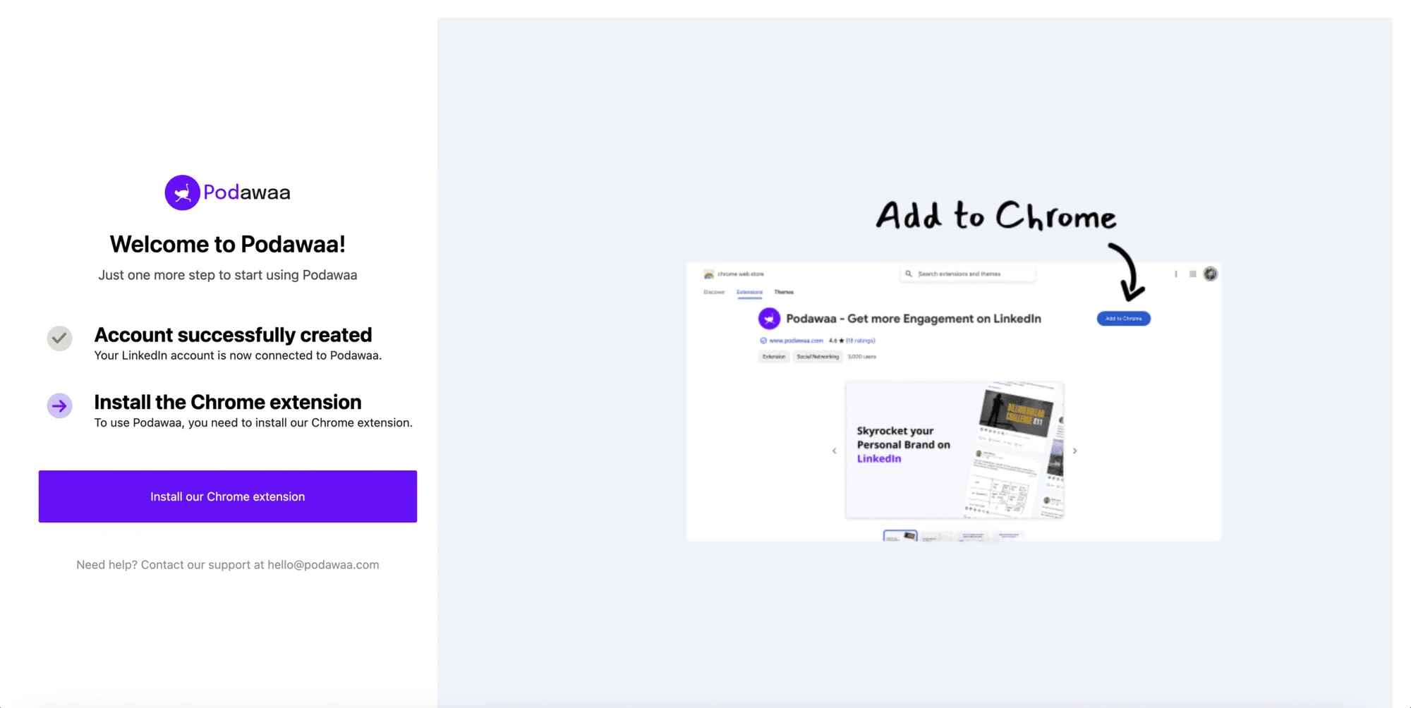 Quando publicar no LinkedIn, agendar e impulsionar as suas publicações com o Podawaa.