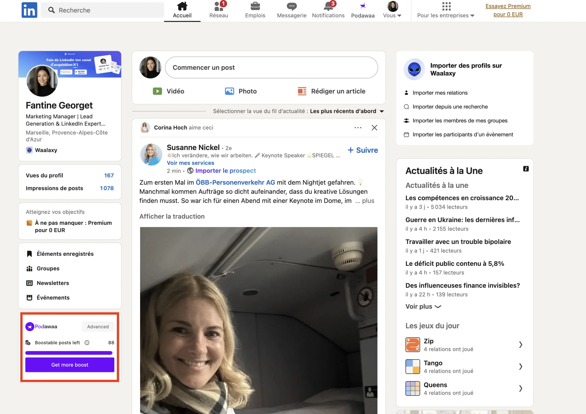 Podawaa pods LinkedIn