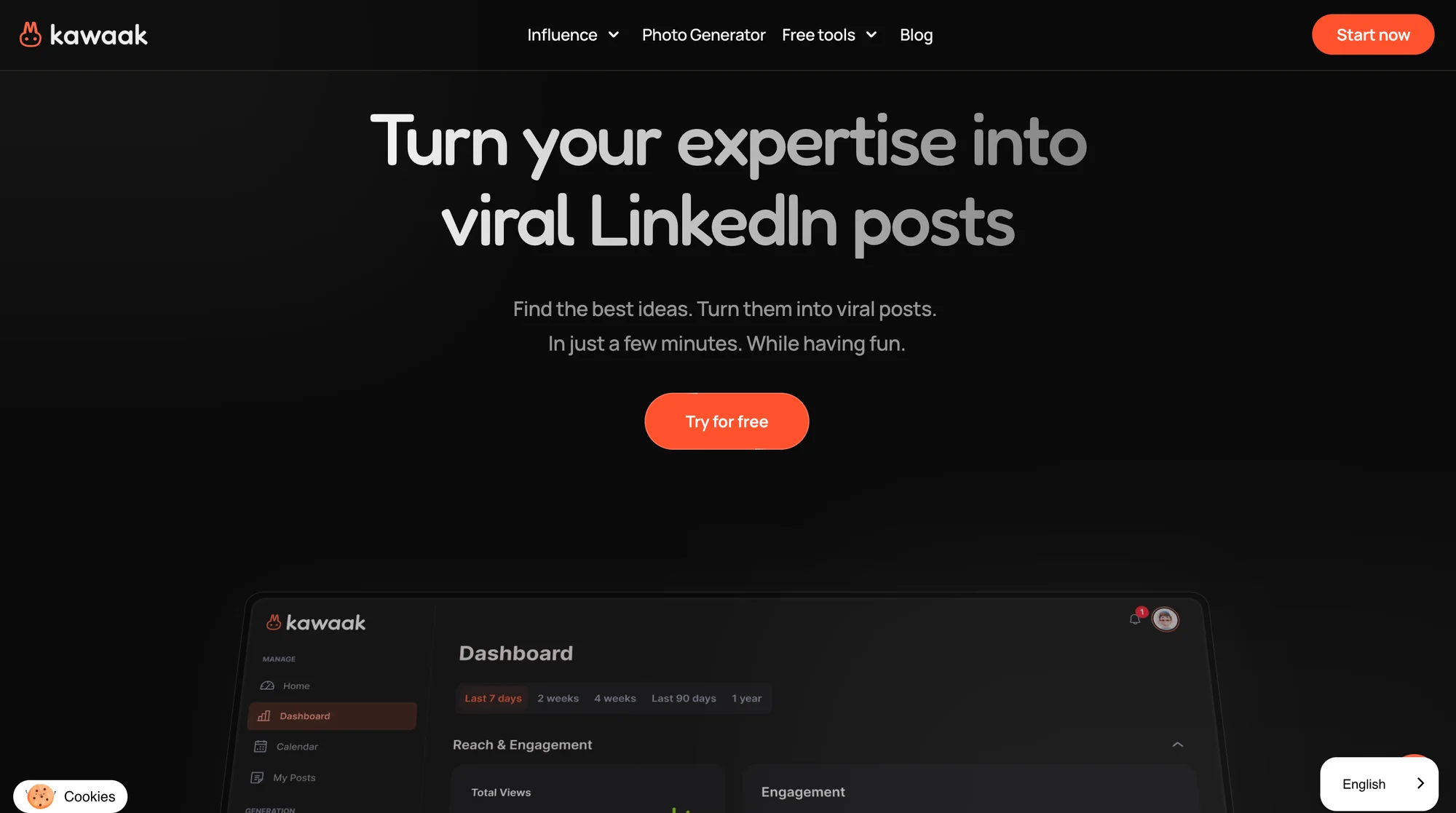 Kawaak post generator