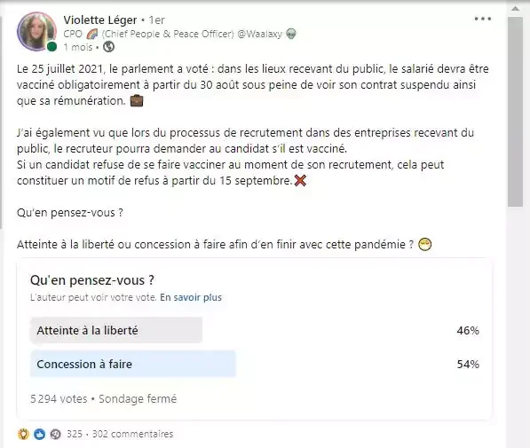 Uitiliser les sondages sur LinkedIn.