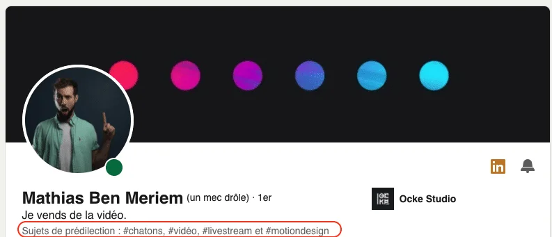 profilo linkedin