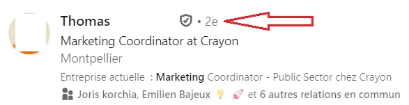 O que significa 1º, 2º e 3º no LinkedIn?