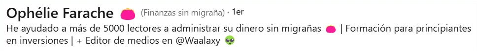 ejemplo perfil en linkedin