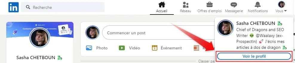 open to work LinkedIn