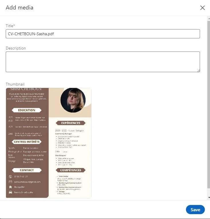 add CV