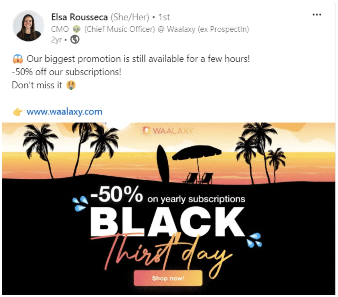 Aggiungere un'immagine nel post di LinkedIn - Immagine di LinkedIn