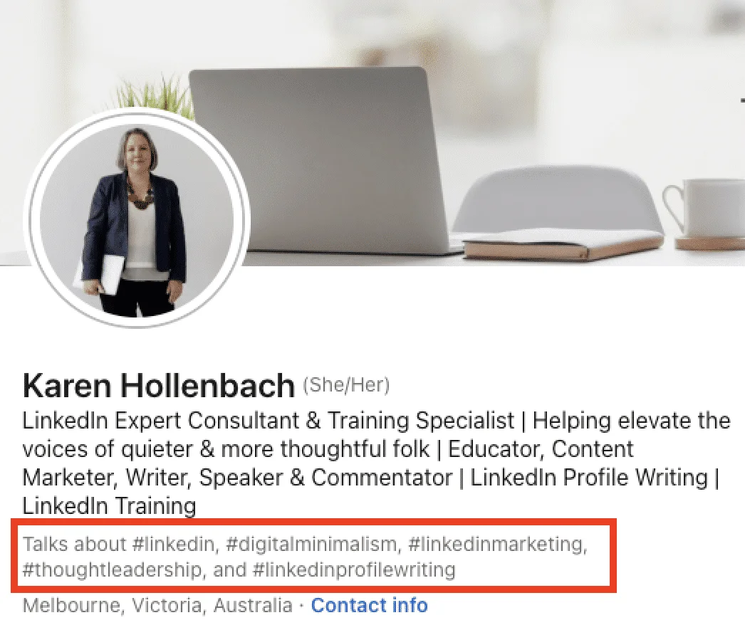 Karen Hollenbach experte consultante LinkedIn