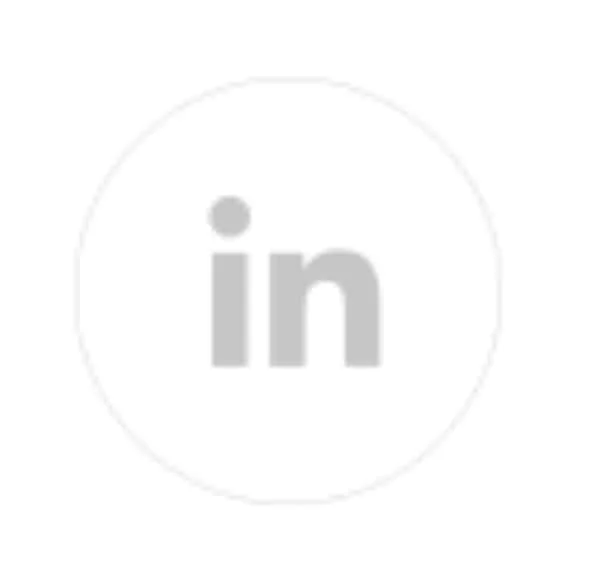 Logo LinkedIn jpg round white and gray