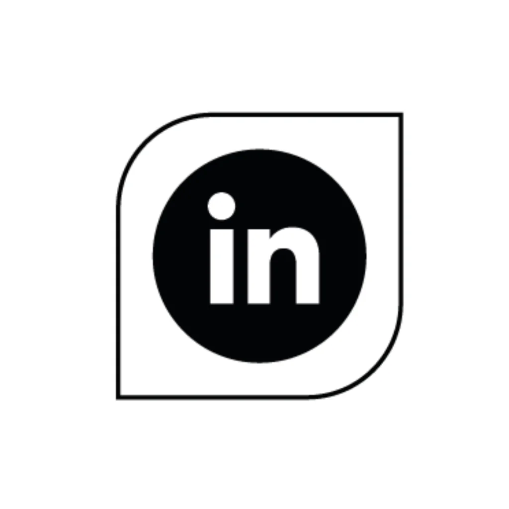 Logo LinkedIn svg noir
