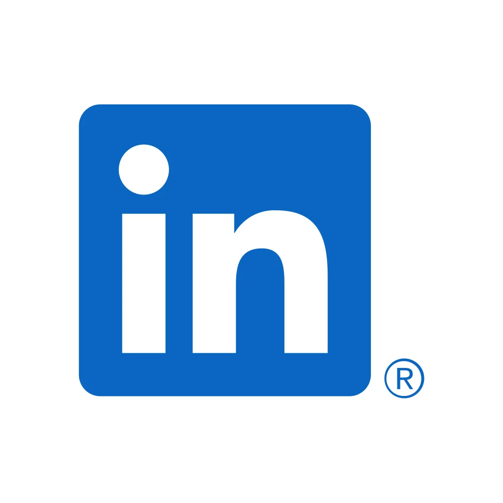 Icône LinkedIn Logo svg (bleu LinkedIn)