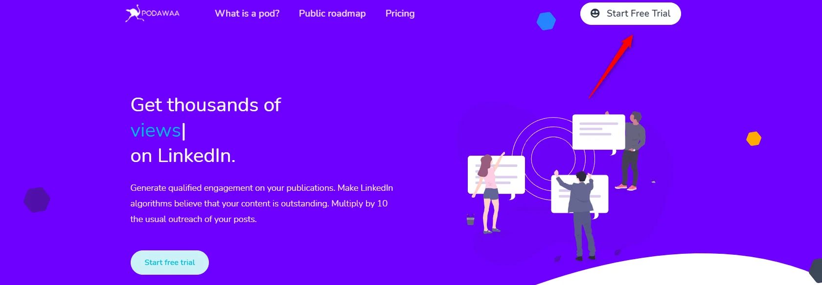 Developing brand awareness with Podawaa.