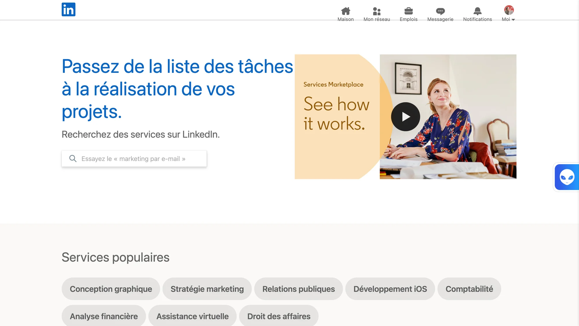 Qu'est-ce que LinkedIn Marketplace ?