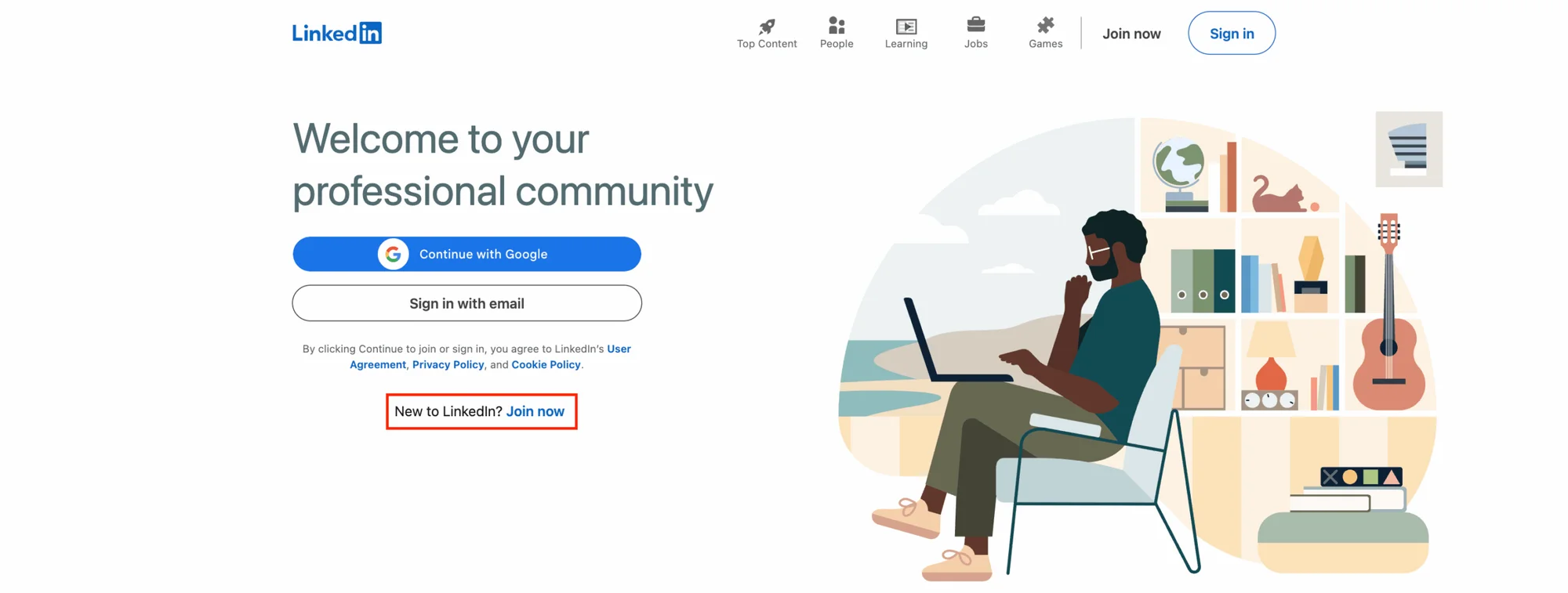 LinkedIn Login