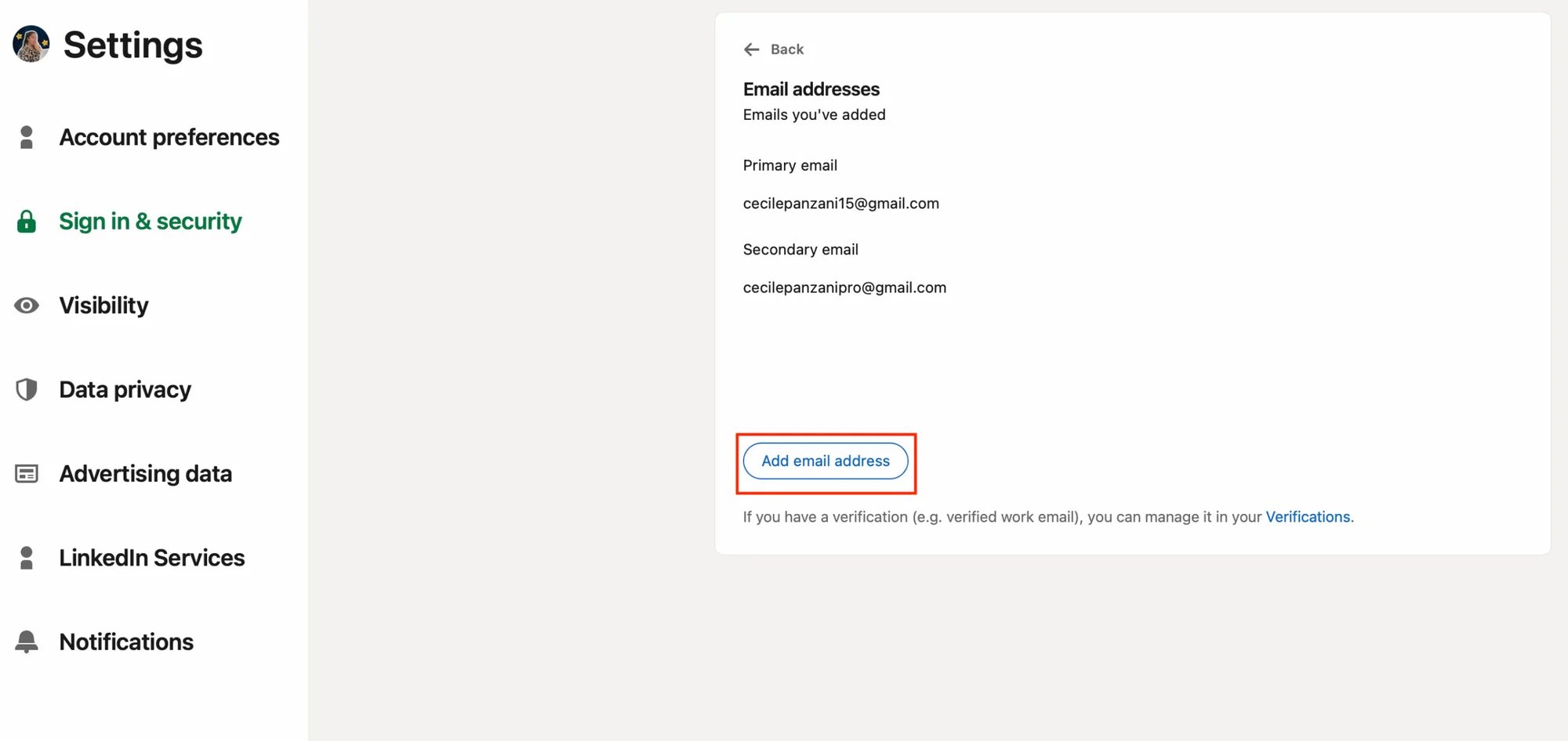 LinkedIn Login
