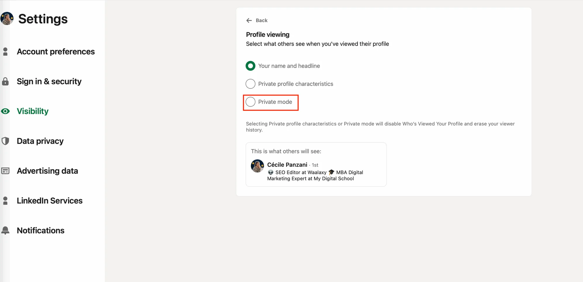 Login no LinkedIn