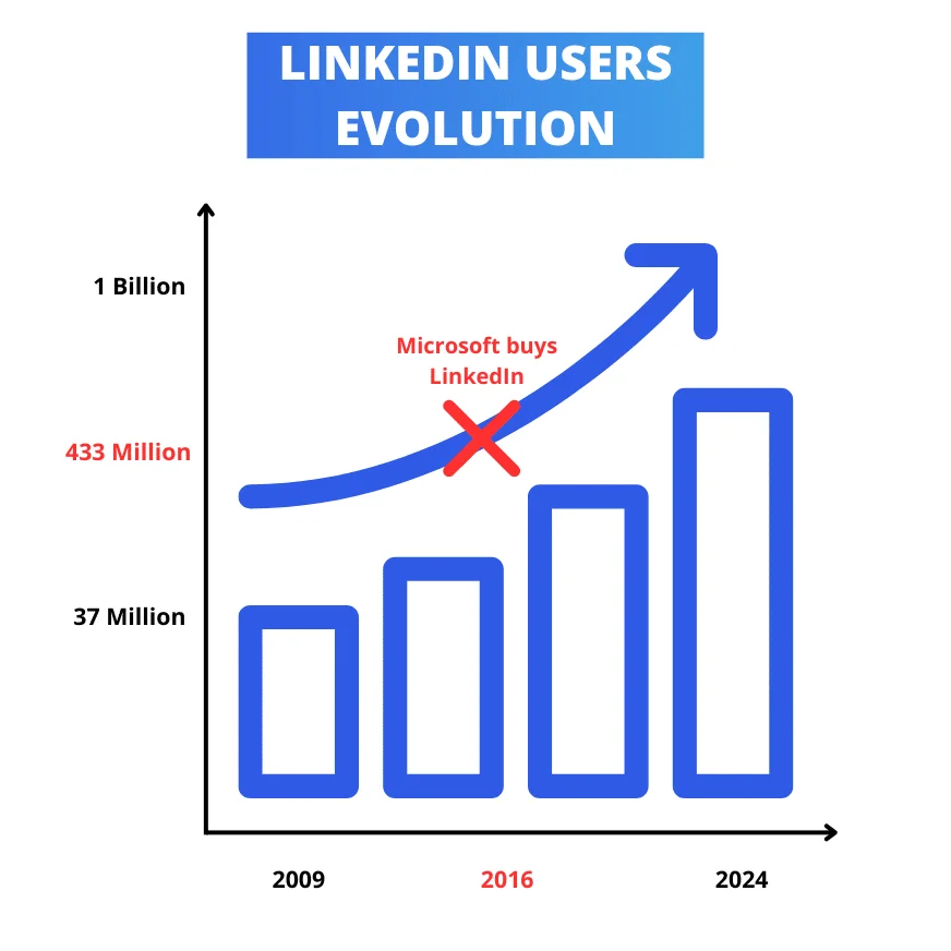 LinkedIn gebruikers 2024