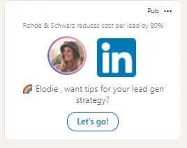 Rohde Schwarz LinkedIn lead generation Waalaxy