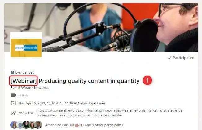 Webinaire produire contenu qualité quantité