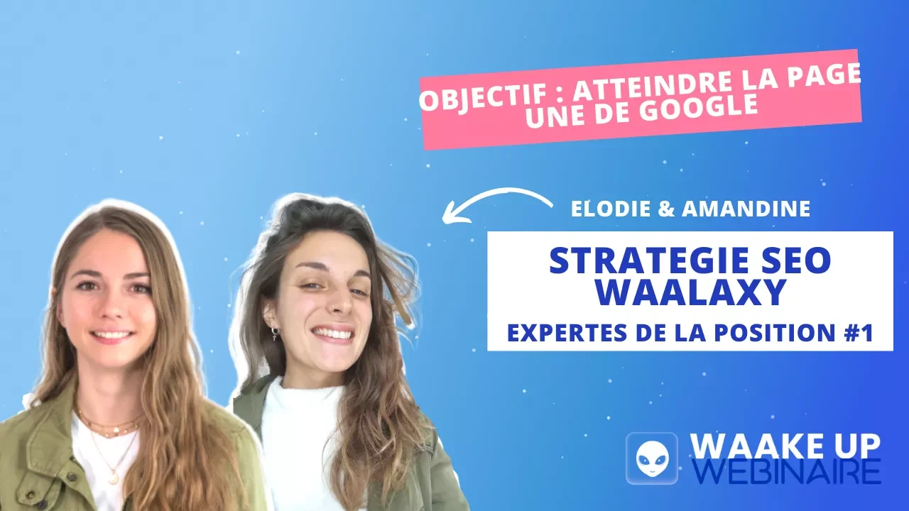 Élodie Amandine stratégie SEO Waalaxy