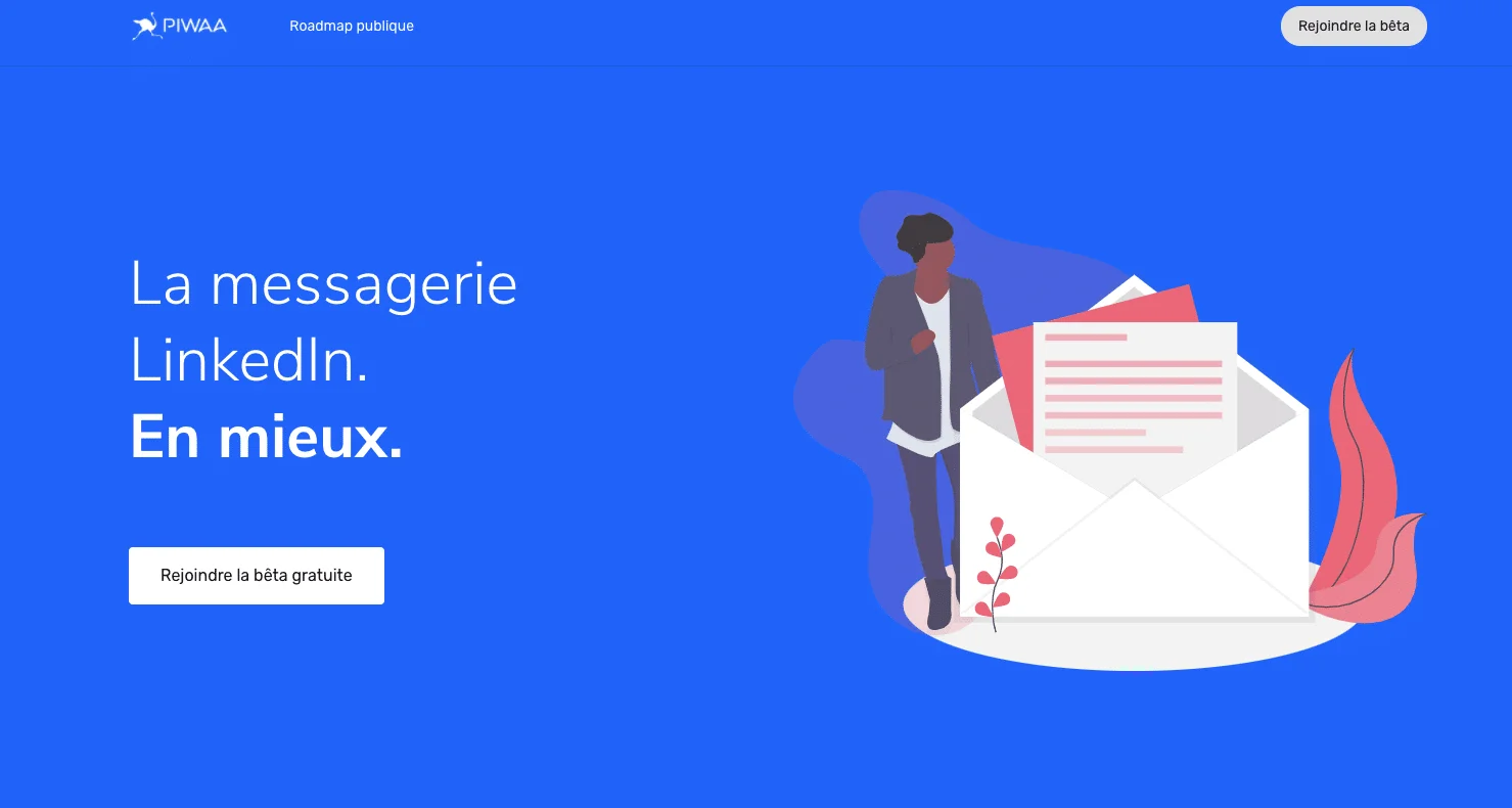 Inbox waalaxy messagerie LinkedIn