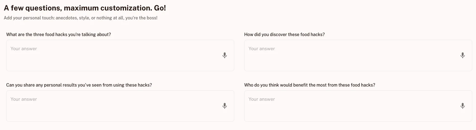 LinkedIn post generator - kawaak