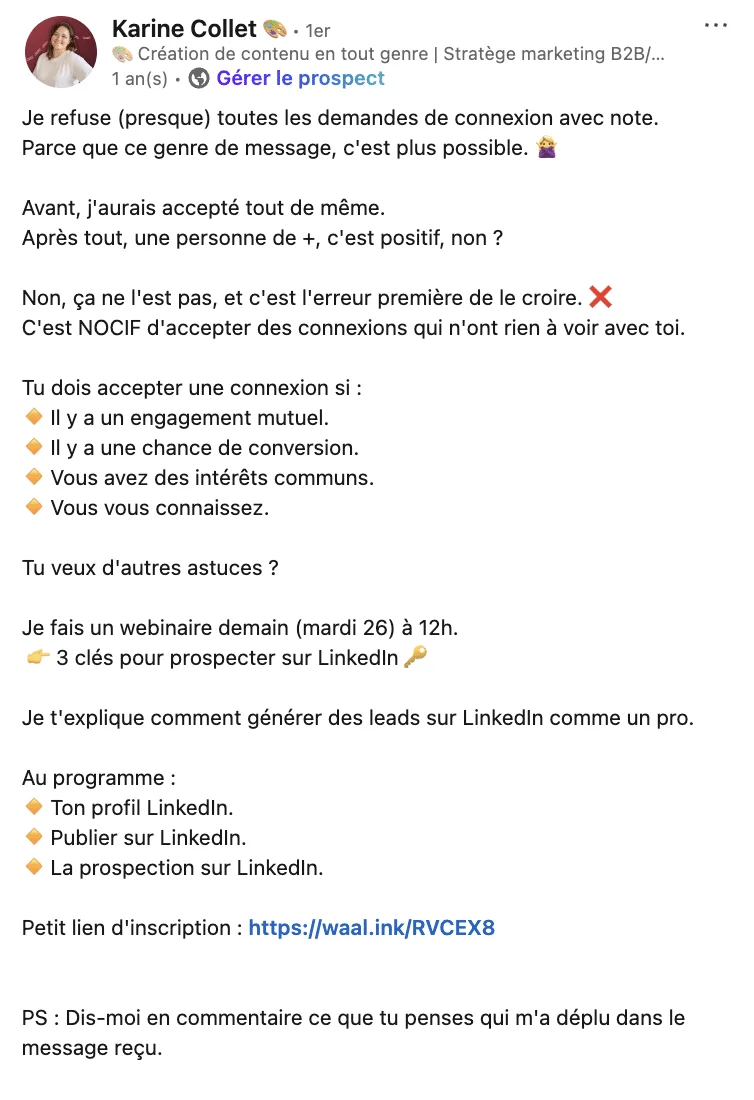 Faut-il mettre un émoji dans un post LinkedIn ?