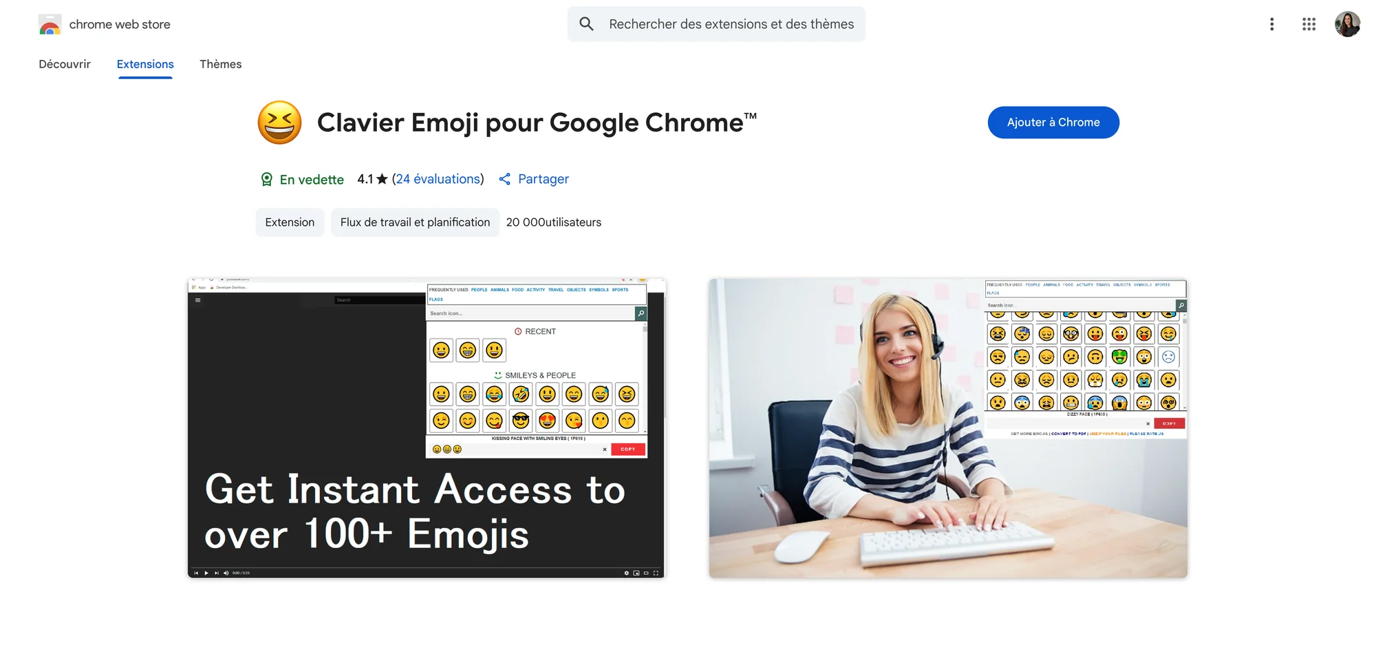 Linkedin Emoji Chrome Extension
