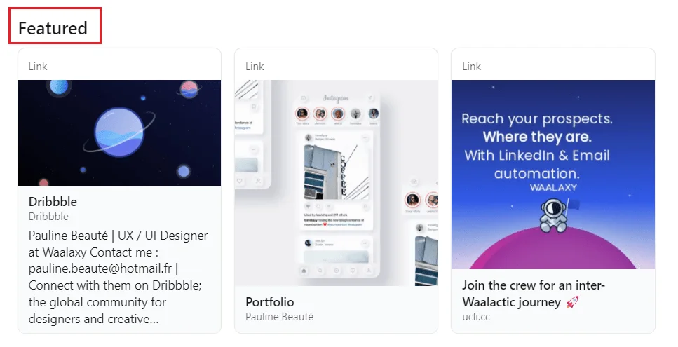 LinkedIn featured